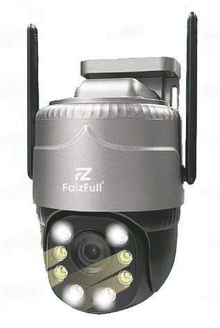 FaizFull IP камера уличная FT55 Wi-Fi/PTZ/4Mp/IP66/TF/mic/ датчик движения+ ночное видение