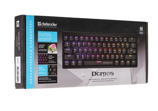 Defender GK-303 Deimos игровая механическая (61кн , TNT Pink )